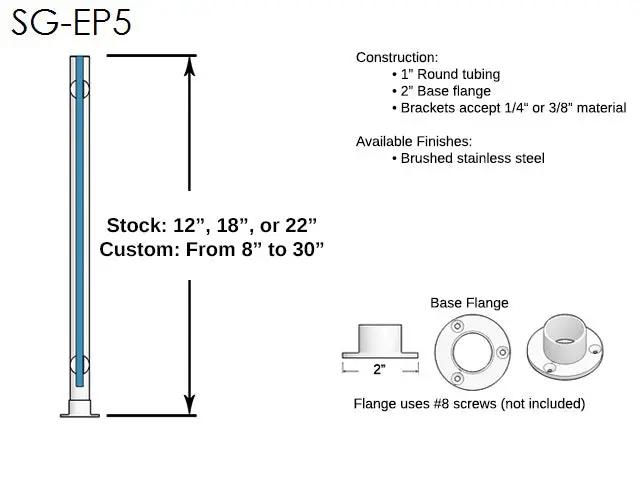 Copy of Glass Partition with 10-Degree Slant Posts HOSPITALITY FIXTURESTrade Diversified