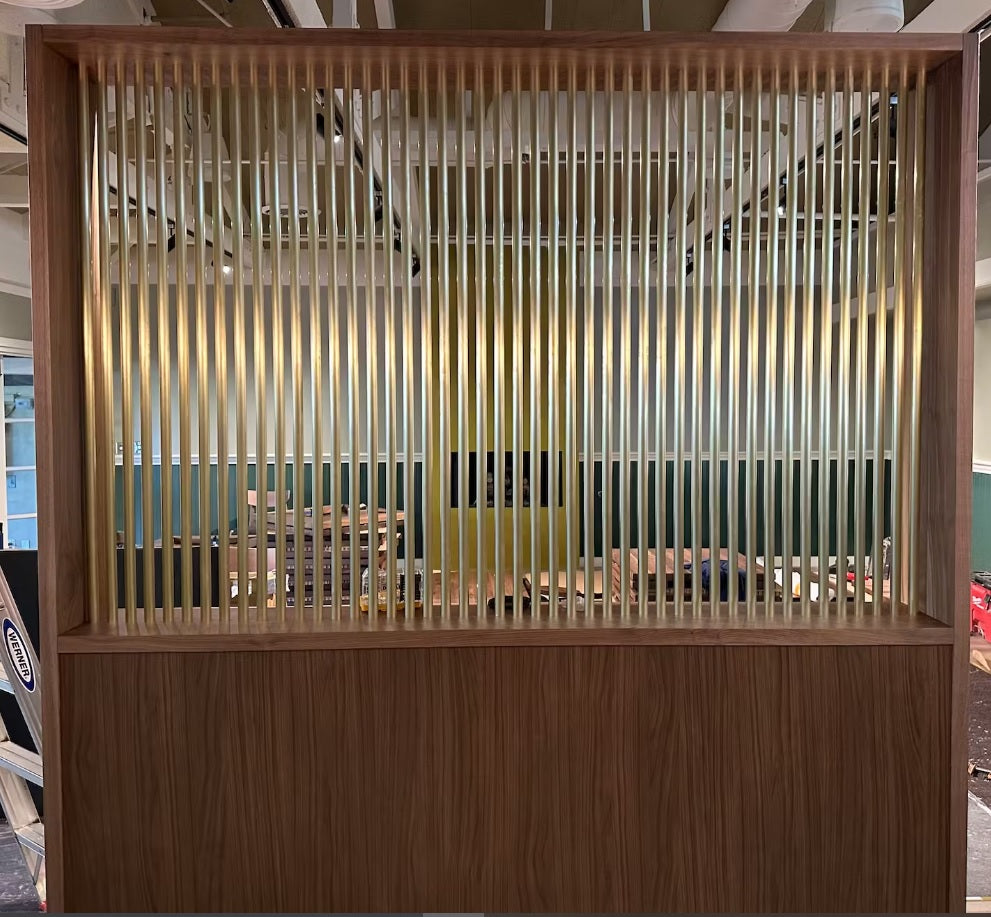Brushed Brass tubing
