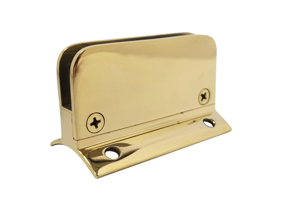 3/8 Standard Glass Left Clip for 3/8" Glass - 2" Tubing Collars, Adapters & Glass ClipsTrade Diversified
