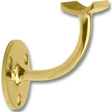 3-Screw Hand Rail Bracket for 1-1/2" Tubing - Matte Black Brackets, Components for 1-1/2" Od TubingTrade Diversified