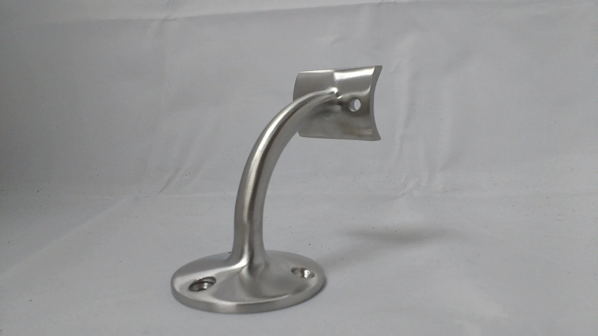 3-Screw Hand Rail Bracket for 1-1/2" Tubing - Matte Black Brackets, Components for 1-1/2" Od TubingTrade Diversified