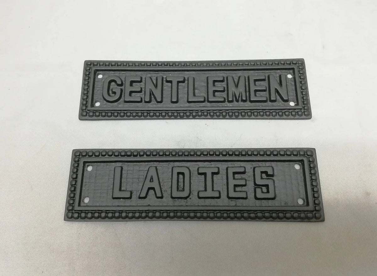 GENTLEMEN Restroom Metal Sign - Trade Diversified
