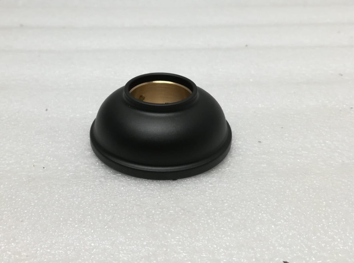 Domed Cover Flange For 1" TubingMatteBlackPowderCoatedFinish Trade Diversified