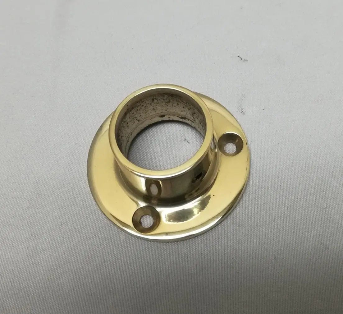 1" Tall Flange for 1" OD Tubing FLANGES AND ANCHORS, COMPONENTS FOR 1" OD TUBING, DRAPERY HARDWARETrade Diversified