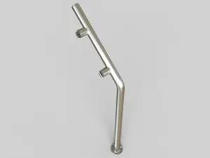 Sneeze Guard Glass Partition Posts - Trade Diversified