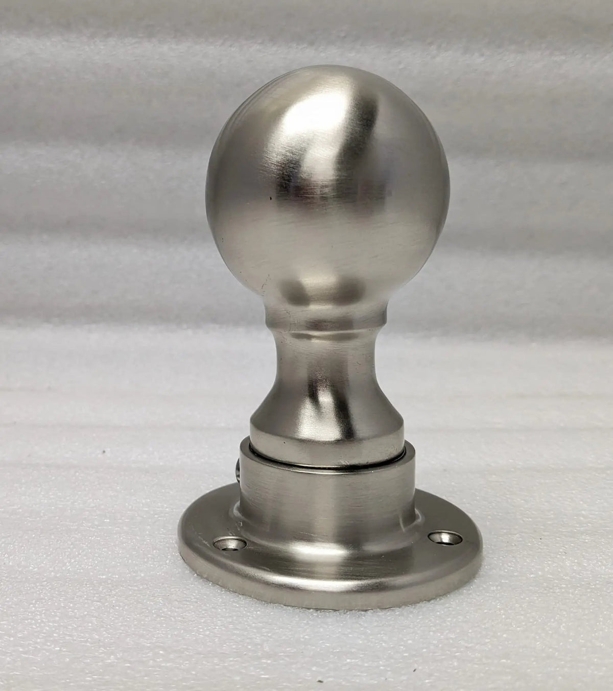 Ball Flange 2" Components For 2" Od Tubing, Hospitality Fixtures Brushed-Stainless-Steel Trade Diversified