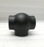 Ball Tee for 3" Tubing Ball Fittings, Components for 3" Od Tubing Matte-Black-Powder-Coated-Finish Trade Diversified