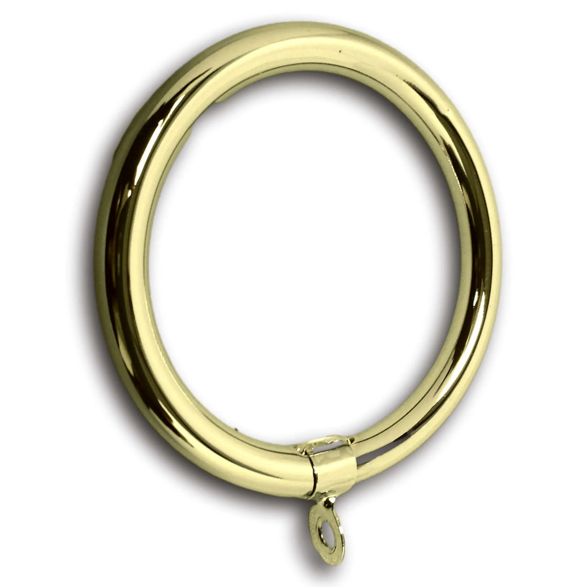Curtain Ring for 1" Tubing Components for 1" Od Tubing, Drapery Hardware ClearPowderCoatedFinish-PleaseCall Trade Diversified