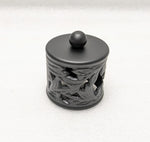 Filigree End Cap for 1-1/2" Tubing END CAPS AND FINIALS,COMPONENTS FOR 1-1/2" OD TUBING Matte-Black-Powder-Coated-Finish Trade Diversified