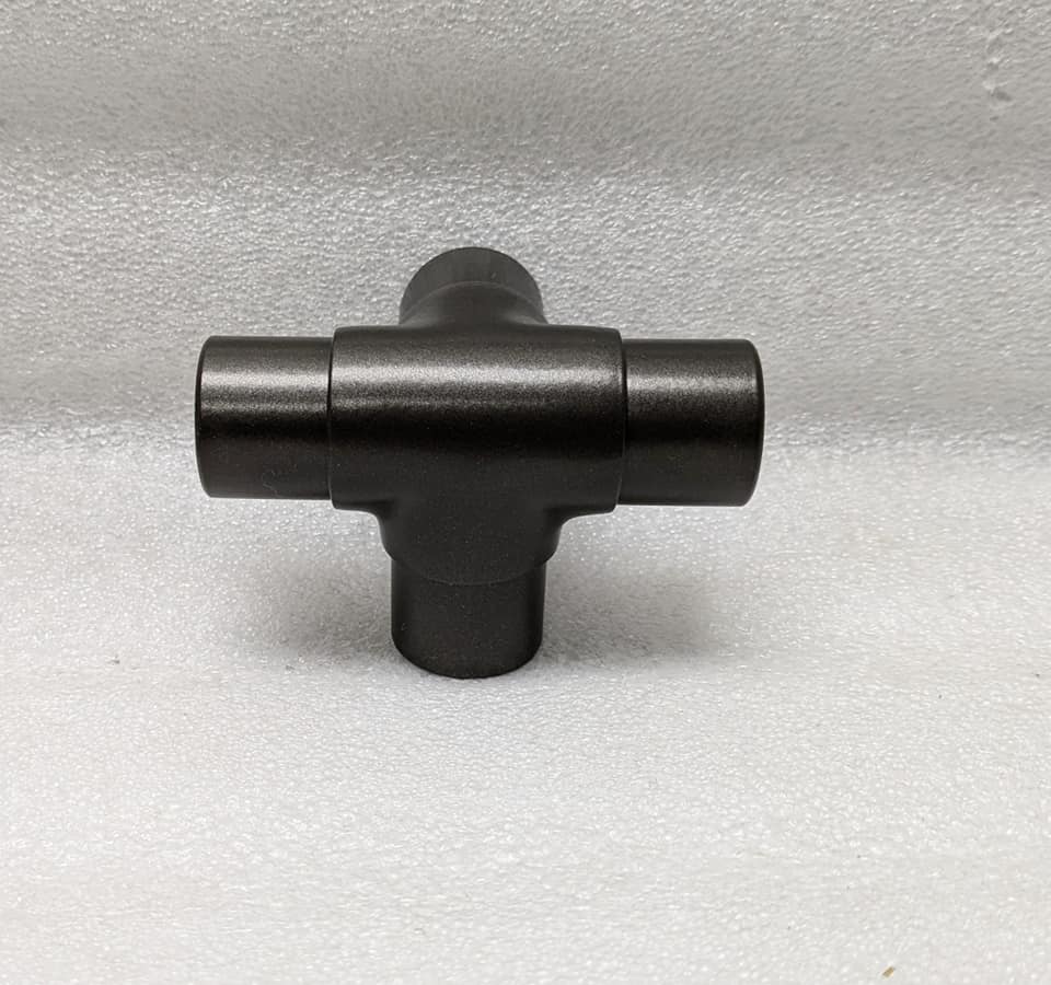 Flush Side Outlet Tee for 1" Tubing FLUSH FITTING,COMPONENTS FOR 1" OD TUBING Oil-Rubbed-Bronze-Finish-Please-Call Trade Diversified