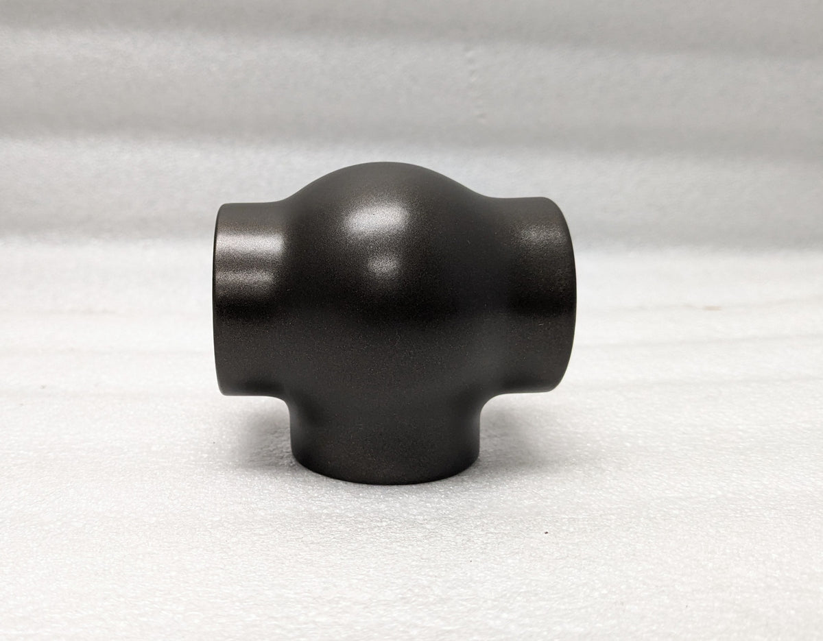 Ball Tee for 1-1/2" Tubing Ball Fittings, Components for 1-1/2" Od Tubing Oil-Rubbed-Bronze-Finish-Please-Call Trade Diversified