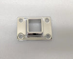 Narrow Flange For 1" Square Tubing Flanges and Anchors, Square for Square Tubing PolishedSS Trade Diversified