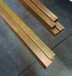 1" x 1" Brass Square Tubing TubingTrade Diversified