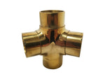 Flush 135° Side Outlet Tee for 2" Tubing - Trade Diversified