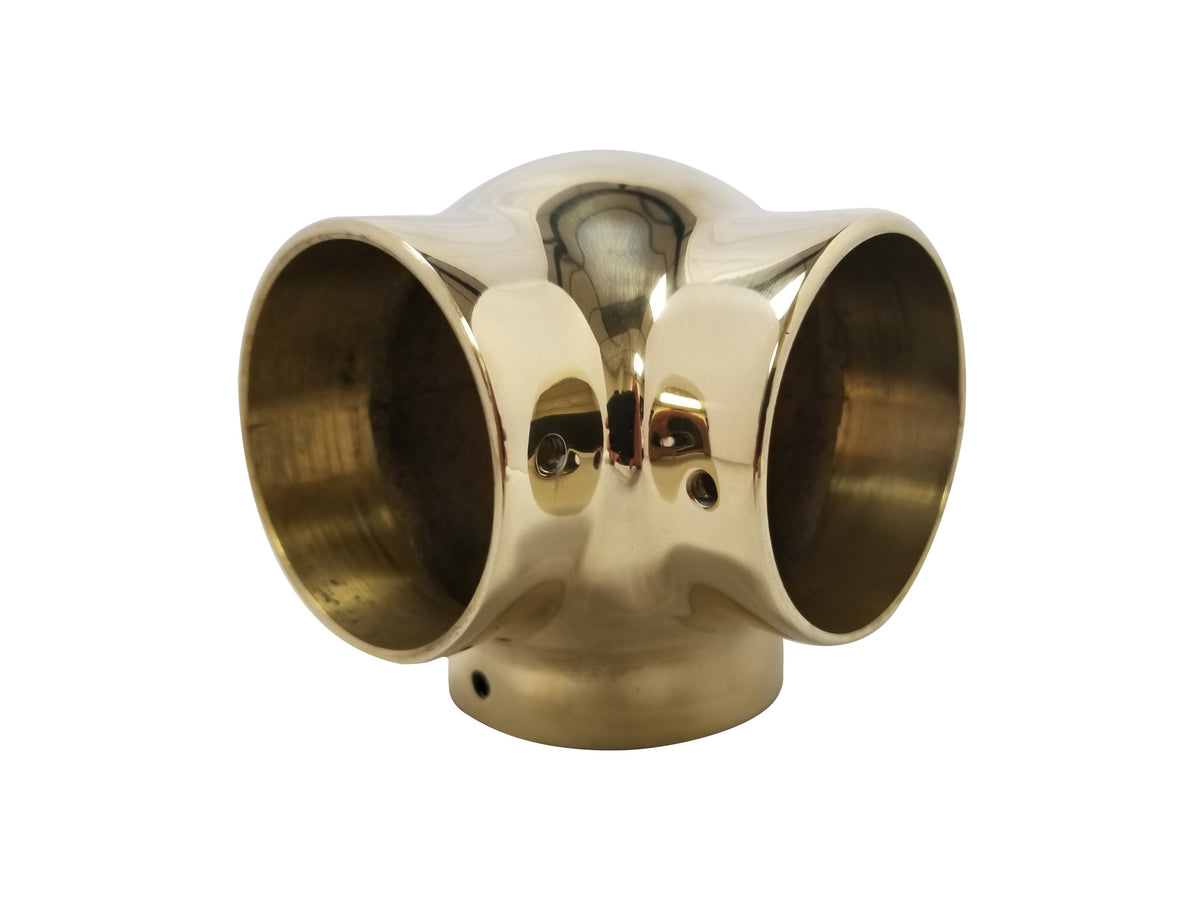 Ball Side Outlet Elbow for 3" Tubing - Trade Diversified