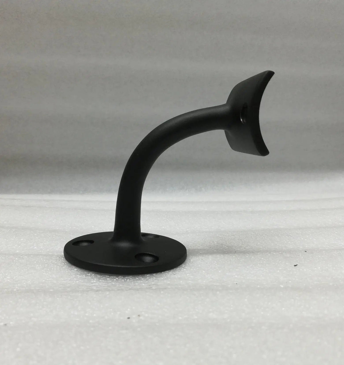 3-Screw Hand Rail Bracket for 2" Tubing Brackets, Components for 2" Od Tubing MatteBlackPowderCoatedFinish-Pleasecall Trade Diversified