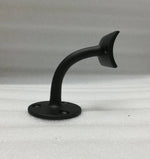 3-Screw Hand Rail Bracket for 2" Tubing Brackets, Components for 2" Od Tubing MatteBlackPowderCoatedFinish-Pleasecall Trade Diversified