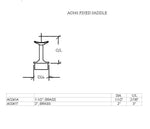 Fix Saddle for 1-1/2" Tubing - Trade Diversified