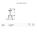 Fix Saddle for 2" Tubing - Trade Diversified