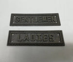 GENTLEMEN Restroom Metal Sign - Trade Diversified