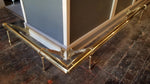 6 Foot Long Foot Rail Kit in Polished Brass - Trade Diversified