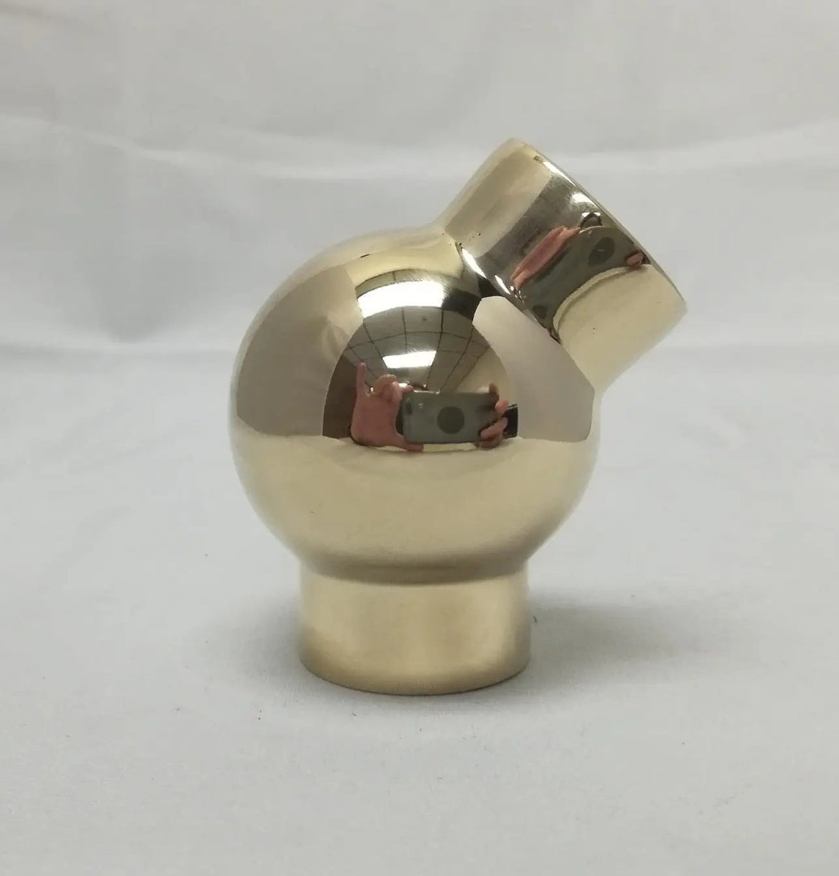 135° Ball Elbow for 1" Tubing Ball Fittings, Components for 1" Od Tubing ClearPowderCoatedFinish-PleaseCall Trade Diversified