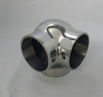 Ball Side Outlet Elbow for 3" Tubing - Trade Diversified