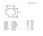 Ball Tee for 2" Tubing - Trade Diversified