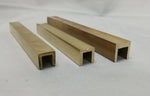 6 Foot Flat Back polished brass U-channel for 1/4" Glass Tubing & U-ChannelsTrade Diversified