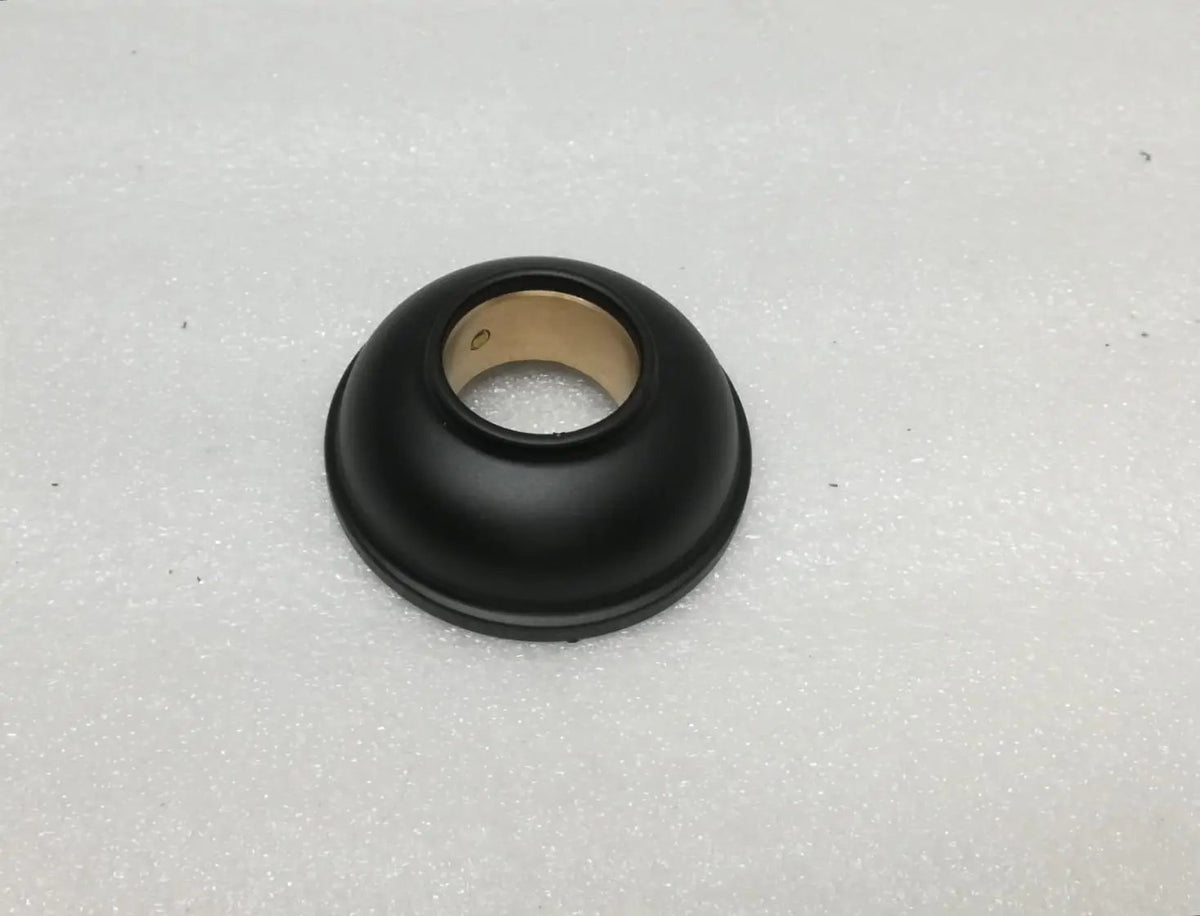 Domed Cover Flange for 2" OD Tubing Flanges and Anchors, Components for 2" Od Tubing MatteBlackPowderCoatedFinish Trade Diversified