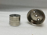 Socket Flange for Closet or Curtain Rods1Polishedchromeplated Trade Diversified