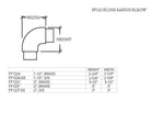 Flush Curved Elbow for 2" Tubing - Trade Diversified