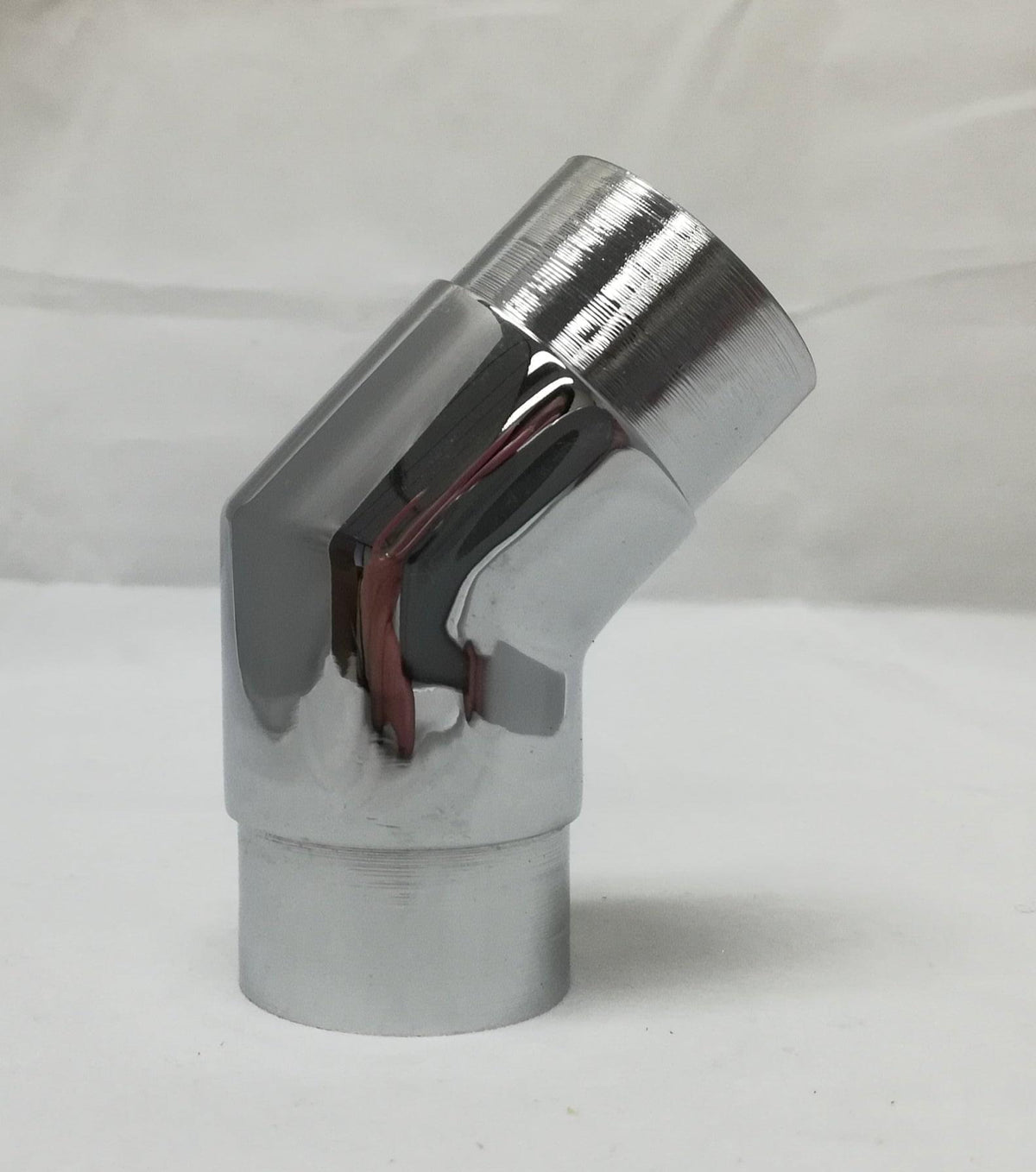 135° Flush Angle for 1-1/2" Tubing fastener PolishedChrome Trade Diversified