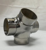 Flush 135° Side Outlet Tee for 2" Tubing - Trade Diversified