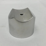 2" Stainless Steel External Perpendicular Collar Components for 2" Od Tubing, Collars, Adapters & Glass Clips PolishedStainlessSteel Trade Diversified