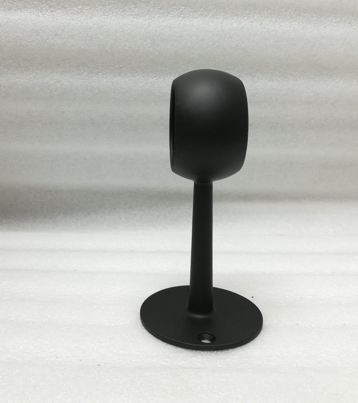 6" Tall Ball Center Post For 2" Tubing BRACKETS,COMPONENTS FOR 2" OD TUBING,DRAPERY HARDWARE,POST FITTINGS MatteBlackPowderCoatedFinish Trade Diversified