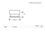 Facia Bracket For 2" Tubing - Trade Diversified