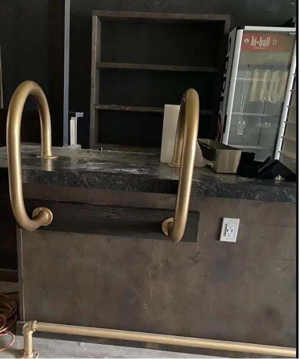 Wait Cafe Railing Service Bar Rail | Wait Station | Area Divider - Trade Diversified