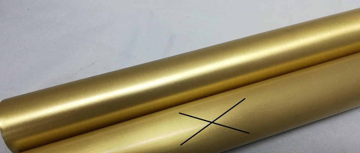2" Diameter X .065 X 12' Brass Tubing with Matte Clear Powder Coat Finish Tubing & U-channels, Components for 2" Od TubingTrade Diversified