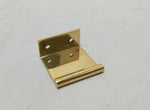 Polished Brass Tap 1-1/2" x 1-1/2" Cabinet/Drawer Pull - Trade Diversified