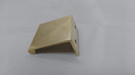 Polished Brass Tap 1-1/2" x 1-1/2" Cabinet/Drawer Pull - Trade Diversified